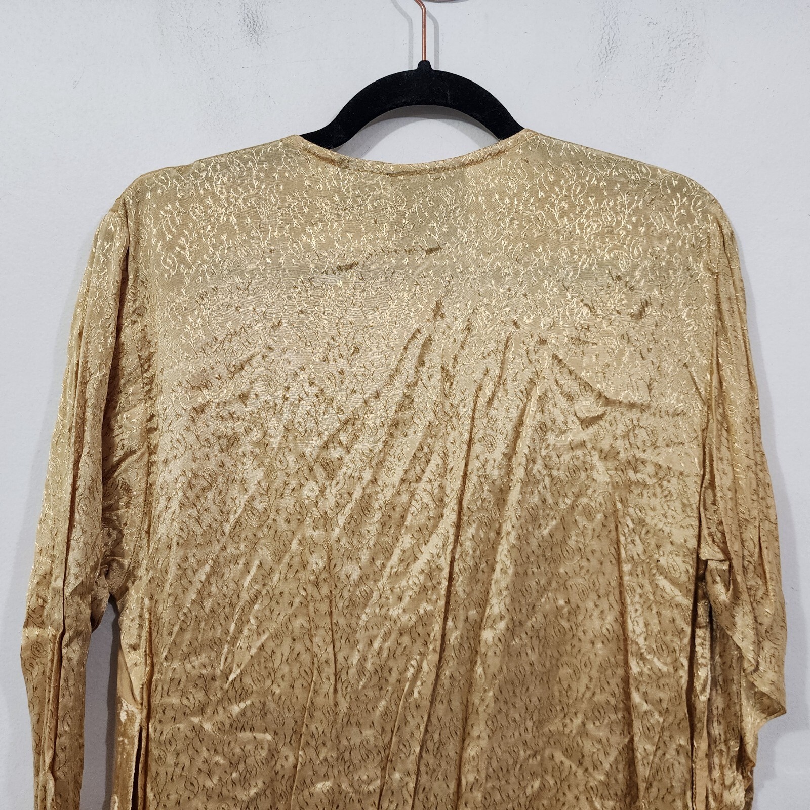 Shopping with Anthony Patchwork Button Up Blouse … - image 12