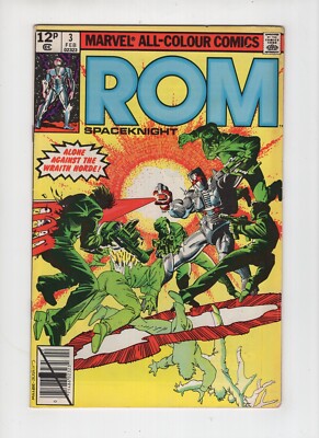 ROM #3 (1980) UK pence variant, Marvel Comics
