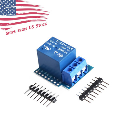 Relay Shield for WeMos D1 Mini ESP8266 Development Board