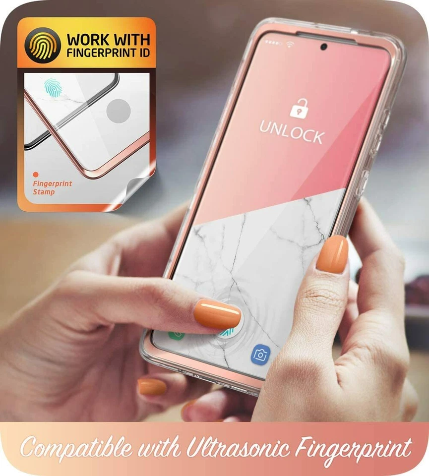 i-Blason Cosmo New For Samsung Galaxy S20 FE 5G Screen Case Stylish Bumper Cover - Image 3 of 4