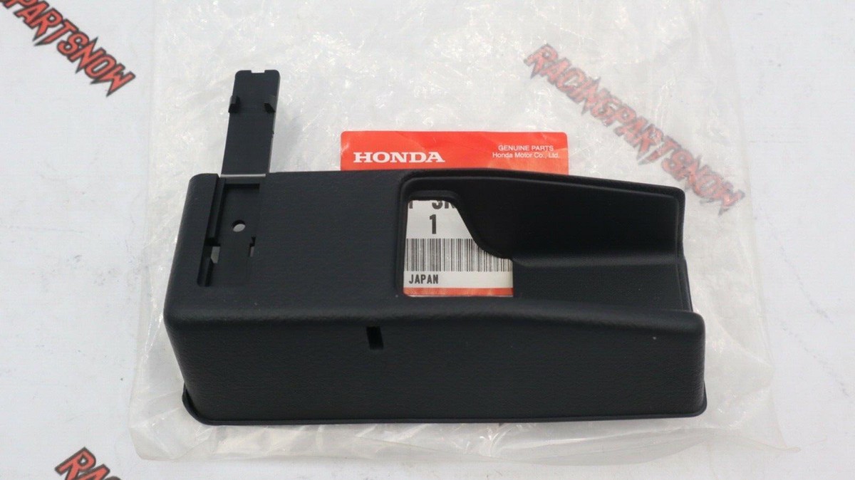 RARE BNIB OEM HONDA CIVIC CRX TAILGATE BLACK TRIM COVER *NH167L