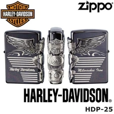 ZIPPO / HARLEY- DAVIDSON : Oil Lighter : JAPAN LIMITED EDITION : HDP-25 :JAPAN
