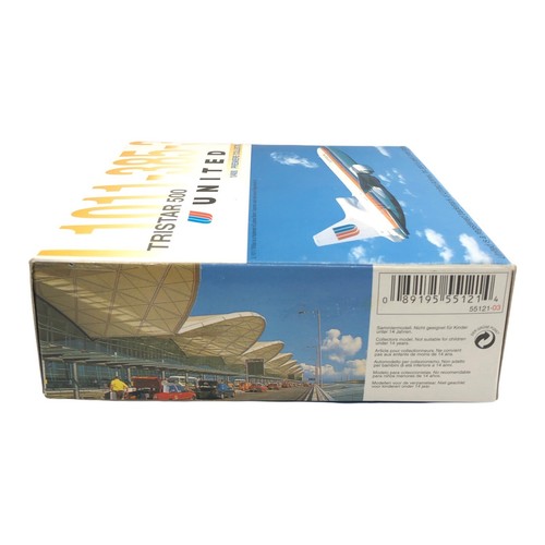 Dragon Wings 55121 1:400 Scale Die Cast United Airlines L1011-385-3 China 2000 - Picture 4 of 11