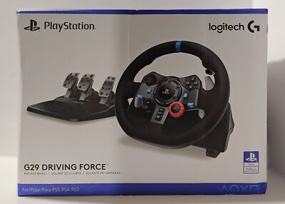 Logitech G29 Racing Wheel Driving Force… Logitech Driving Force G29 Gaming Racing Wheel & Pedals PS5