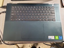 Inspiron 16 7620 Palmrest With Bottom Cover Speakers Etc. Bluish W/Power Button