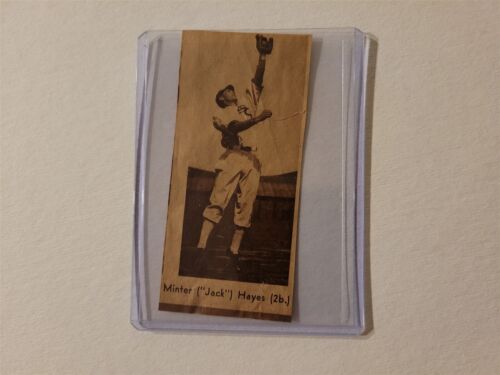 Jackie Hayes 1935 Chicago Daily News White Sox Team Issued Colorfoto RARE! - Photo 1/1