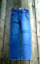 Children's Place Boys Denim Straight Jeans Gently used dark acid wash Size 12