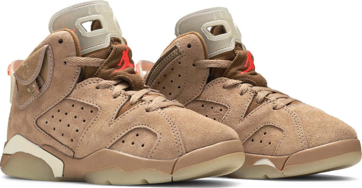 靴 NIKE AIR JORDAN 6 RETRO SP BRITISH KHAKI Travis Scott x Air Jordan 6 Retro SP 