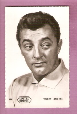 Robert MITCHUM Vintage Postkarte CINEMA Ed.P.I ph.United Artists
