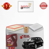 Set Service 3 Filter Und ÖL Bmw Serie 1 F20 125I 175KW 238CV Von 2013->