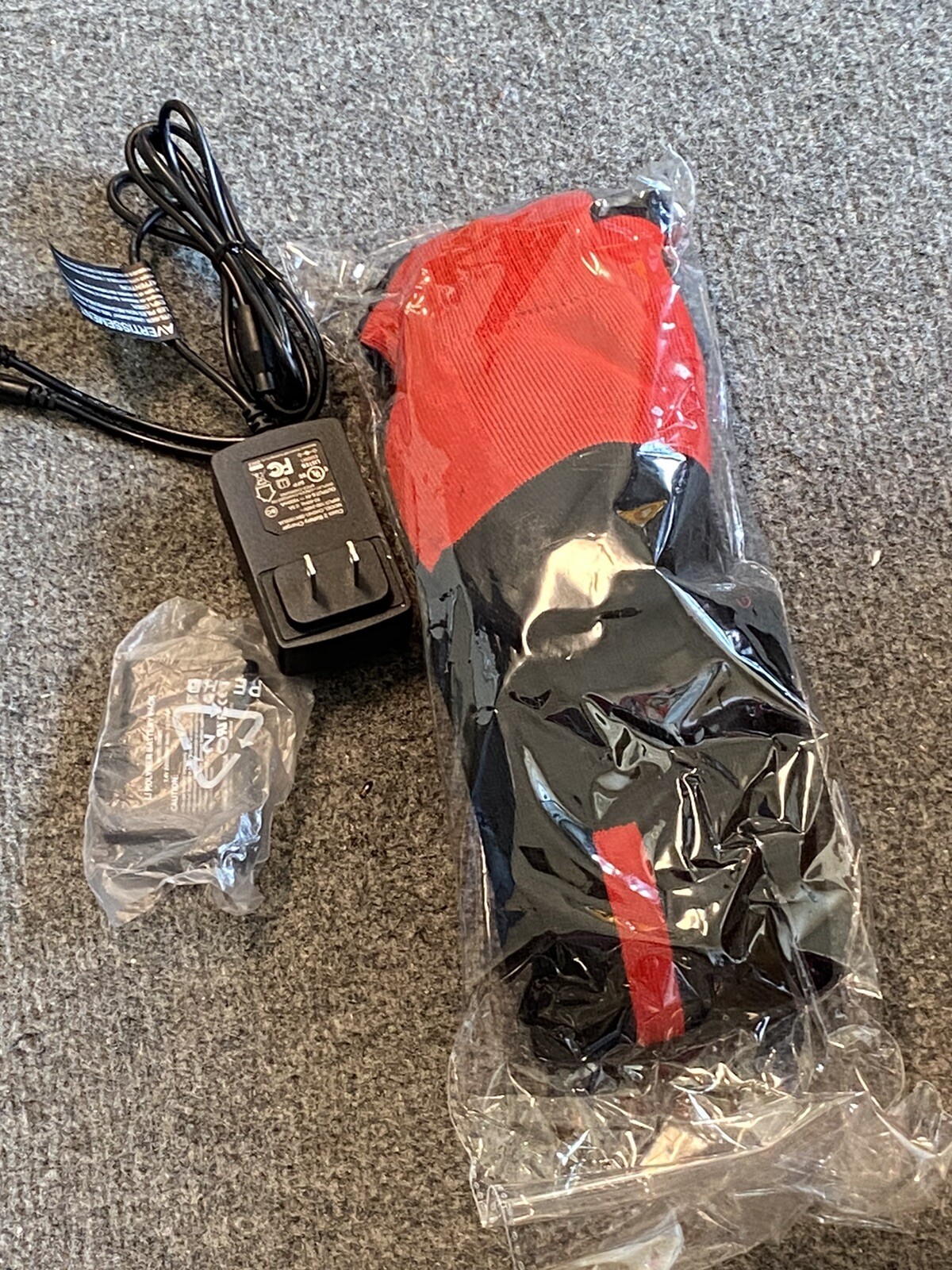 Red and Black Electric Heated Socks eBay