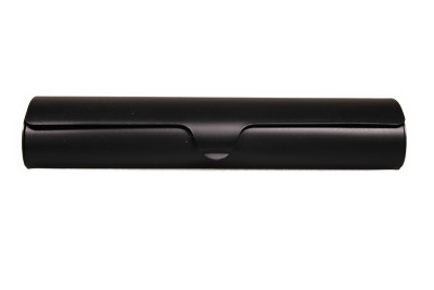 Alu Etui von Optiker Dietrich in Schwarz für Lesebrillen