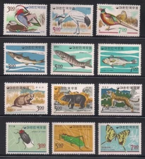 Korea  1966  Sc # 493-504  MNH   (3-8146)
