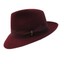 Borsalino Bellagio Fellfilz Fedora – Herren Hut, Klassisch, Made In Italy – NEU Mit Etikett