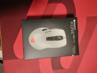 Roccat Kone Pure Ultra Wired Gaming Mouse White JUNK