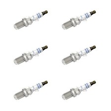 6x BOSCH Zündkerze Platinum +4n für BMW 5 Limousine (E39) 3 Limousine (E46)