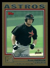 Kevin Davidson Houston Astros 2004 Topps Traded Gold #T209 SN /2004