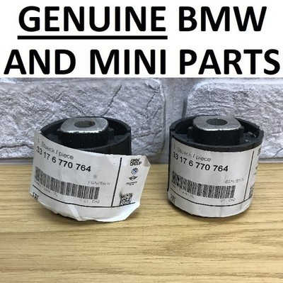 Original BMW 7er E65 Hinterachse Gummilager 33176770764. Frontpaar 35A1