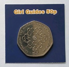 UK 2010 Girl Guiding / Guides 50p Fifty Pence Coin Commemorative Circulated  
