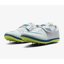 Nike Zoom HJ Elite Men White Excellence Track  Field High Jump Spikes 101