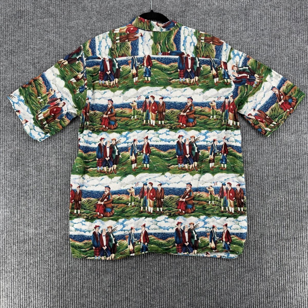 Vintage Reyn Spooner Guy Buffet Golf Hawaiian Shirt Mens XL Aloha Parrothead View 4