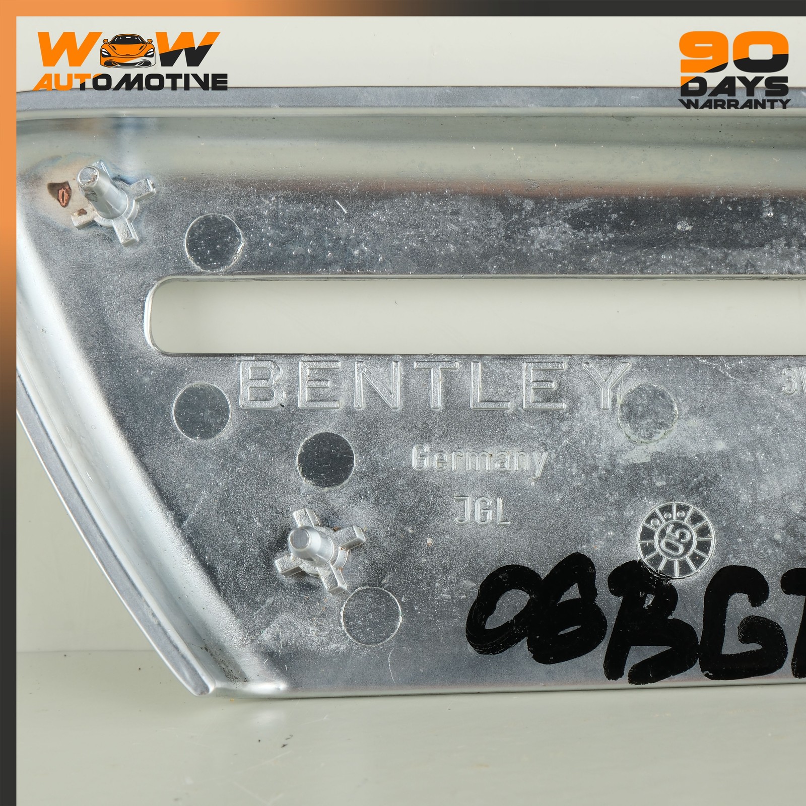 Bentley Continental GT Speed 2004-2010 Front Right Seat release handle Silver