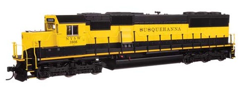 Walthers Mainline 910-9769 Ho Maßstab EMD SD60 Spartan Cab Norm Dc Nysw #3808 | Zustand: Neu