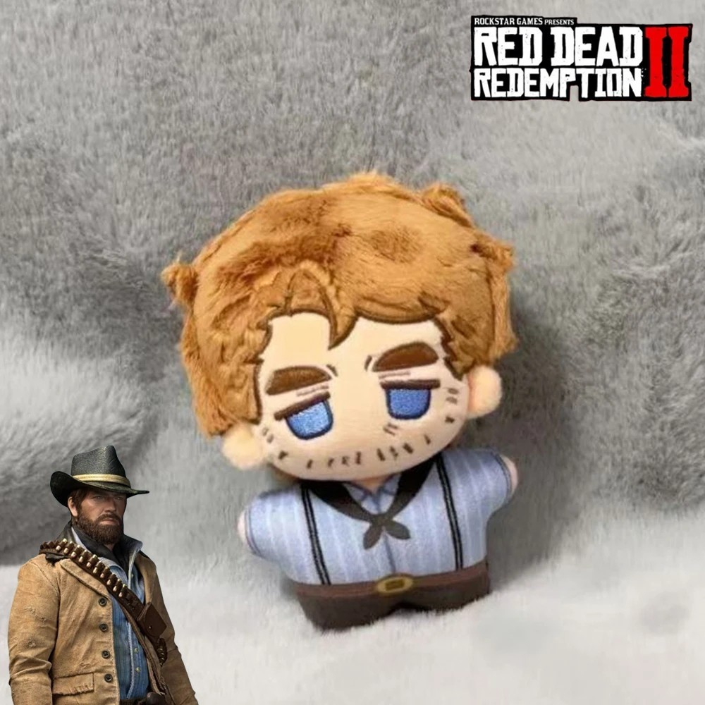 Game Red Dead Redemption 2 Arthur Morgan Cosplay Doll Cotton Doll Plush Stuffed