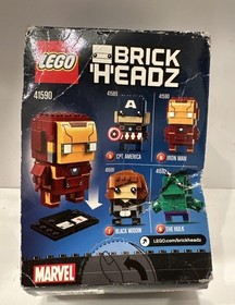 LEGO 41590 BRICKHEADZ Iron Man Sealed New DAMAGE BOX