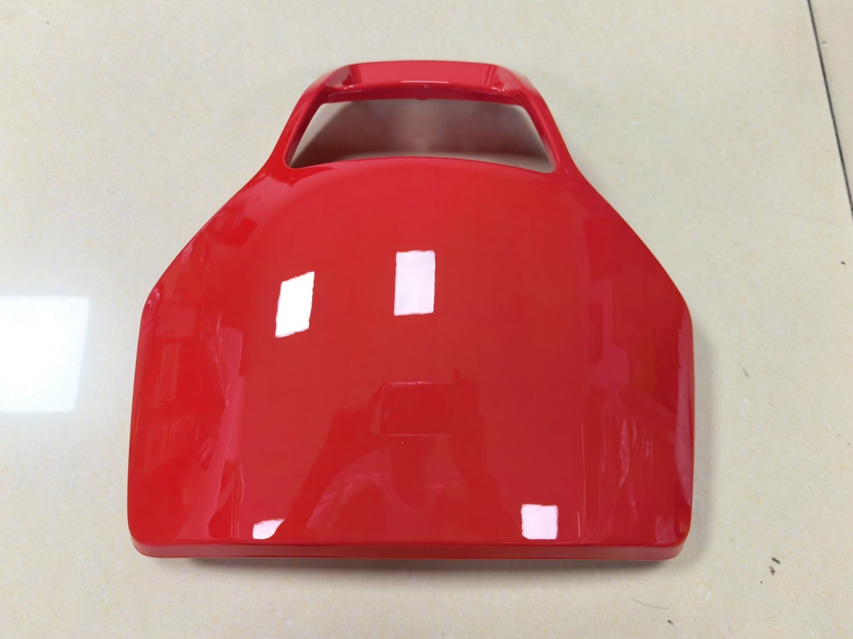 Motorcycle Front Red Headlight Cover Shroud Visor Plate For Honda
