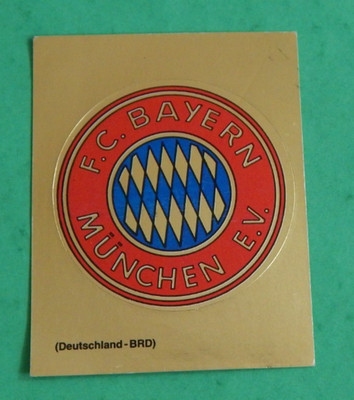 Panini Stickers 1980 -  F.C. Bayern München - Self-Adhesives - Wappen