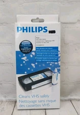 Philips VHS Video Player Head Cleaner No. SVC2500W/27 Non-Abrasive wet cleaner