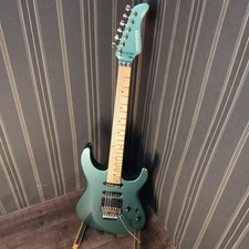 Fernandes FR-55S Sustainer Electric Guitar Rare Green Floyd Rose