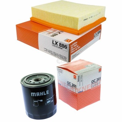 MAHLE / KNECHT Set Filterpaket Luftfilter LX 886 Ölfilter OC 261