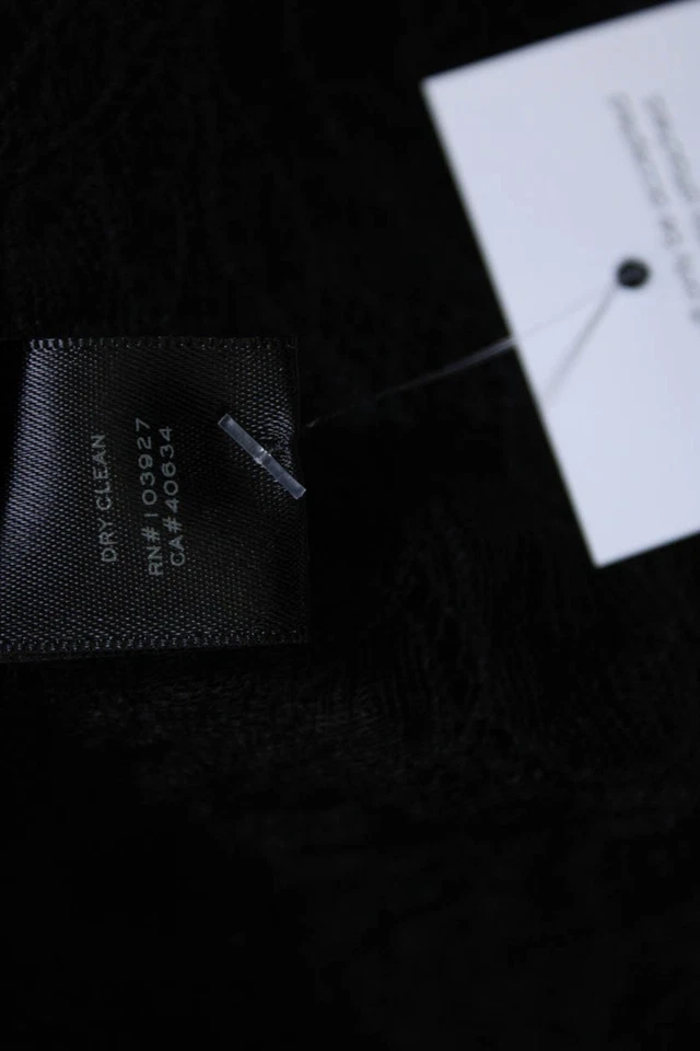 Camiseta sin mangas Marc By Marc Jacobs para mujer con inserción de encaje negra talla pequeña Foto 4 de 4