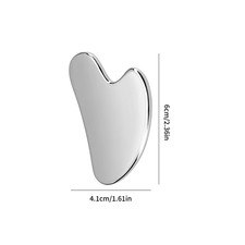 1Pcs Stainless Steel Gua Sha Scraper Massager for Face Neck Body Guasha Massage