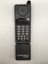 Vintage Motorola Digital Personal Communicator Flip Phone 1990s AS-IS Untested