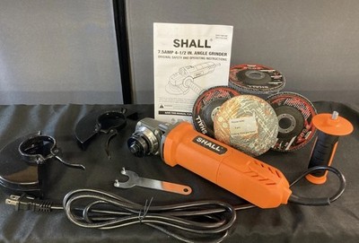 SHALL Angle Grinder Tool 7.5Amp 4-1/2 Inch Grinders Power Tools,