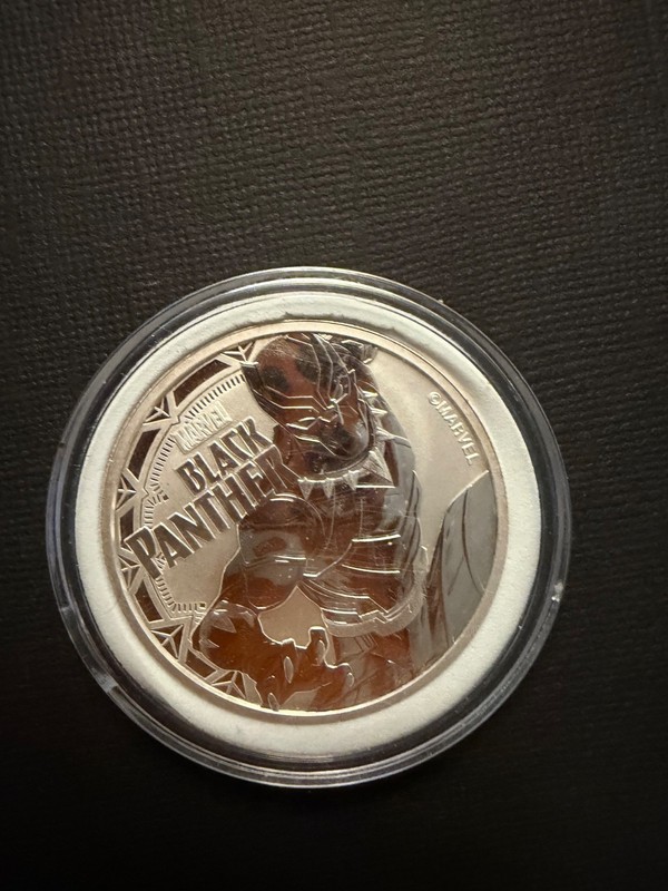 2018 Tuvalu Marvel Black Panther 1 oz Silver Coin .9999 Fine BU - Perth Mint