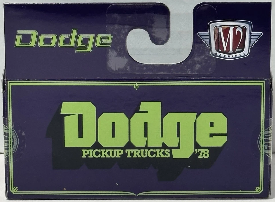 M2 Machines 1978 DODGE ADVENTURER 150 WARLOCK S148 26-71 Purple Truck 1:64 - image 2 of 2