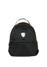 Mochila azul negra para mujer
