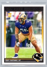 Troy Fautanu 333 2024 Score RC Rookie Pittsburgh Steelers Card