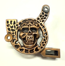 Custom Skull Bronze Brass tattoo coil machine Frame