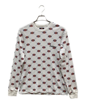 SUPREME × Dickies Thermal cut and sew Size: S White Men SUPREME × Dickies Thermal cut and sew Size: S White Men