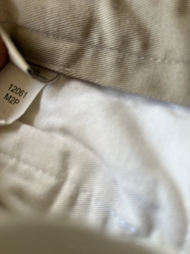 Bills Khakis Pantaloni Uomo M2P Beige Pieghettato Made USA - Foto 2 di 6