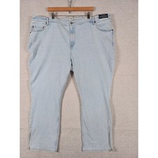 Abercrombie  Fitch Curve Love The Slim Straight Ultra High Rise Jeans Sz 37/24s