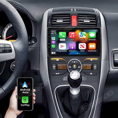 Für Toyota Auris 2006-2012 Autoradio Apple Carplay Android 15 GPS Navi BT FM RDS