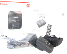 Canon GP E2 GPS Receiver for EOS DSLR with Manual Cable Cover Case Japan