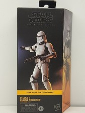 Star Wars Black Series The Clone Wars Phase II Trooper New Sealed Hasbro
