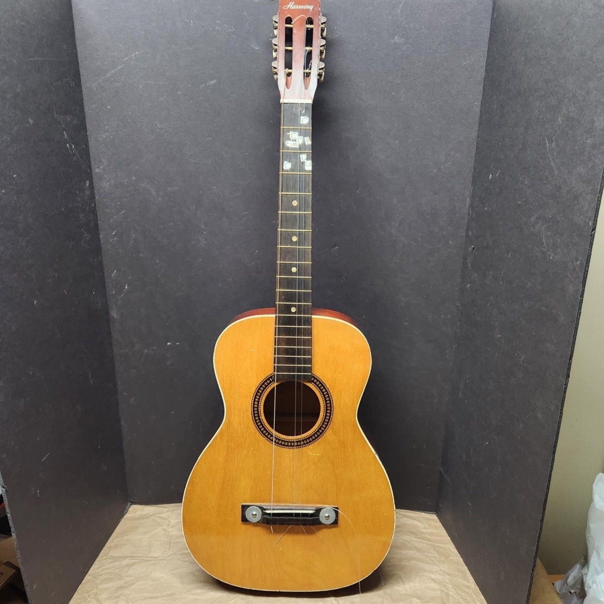 Vintage Harmony H 937 H937 Acoustic 6 String Guitar | eBay